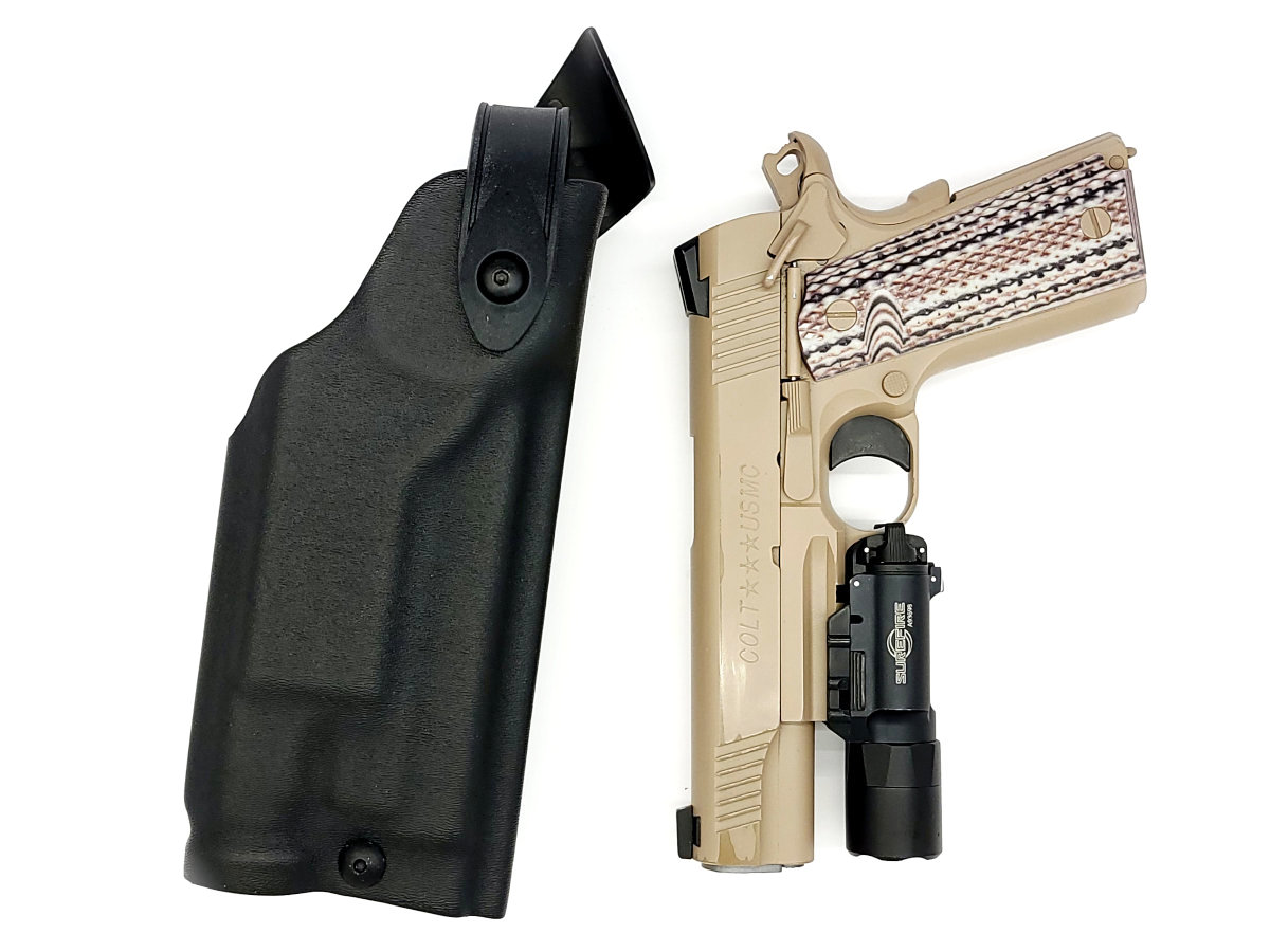 Safariland 6004SS SLS Holster w/QLS19 for M45A1 | WILLY−PEET