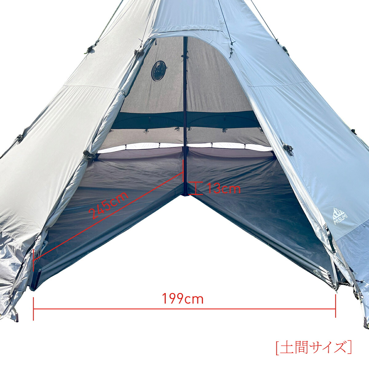 楽天市場】Mt.SUMI【公式】StoveTent Nona T/C GroundSheet ストーブ