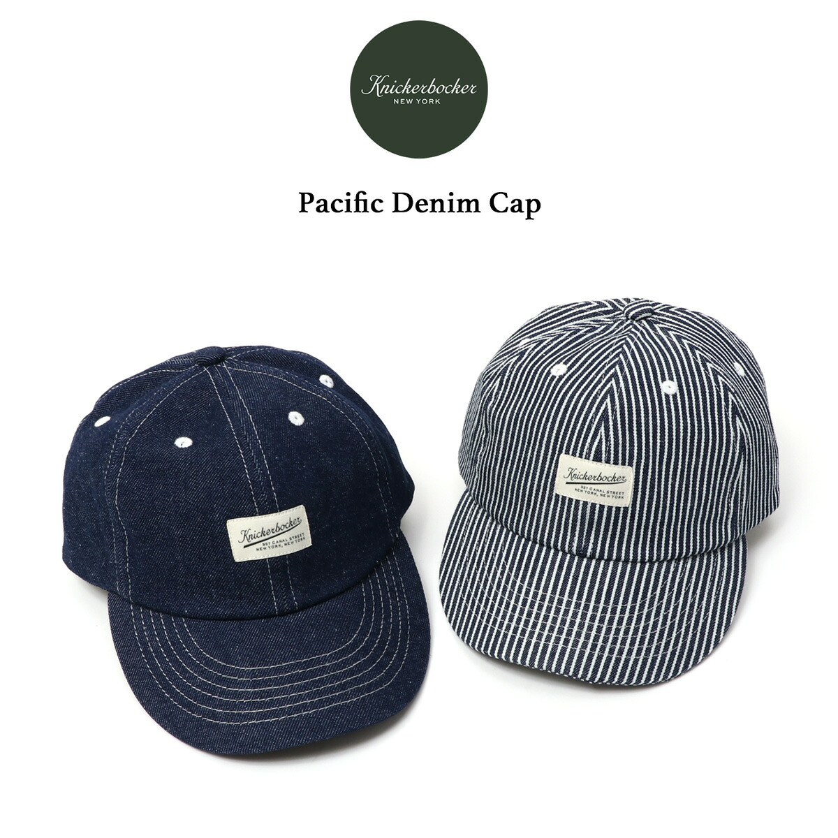 楽天市場】KNICKERBOCKER ニッカボッカー Pacific Denim Cap