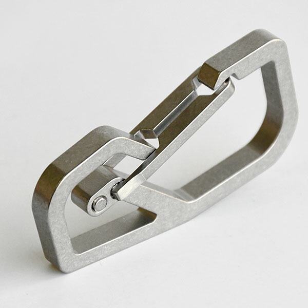 楽天市場】ハンドグレイ チタンカラビナ（キーリング付属） Hシリーズ