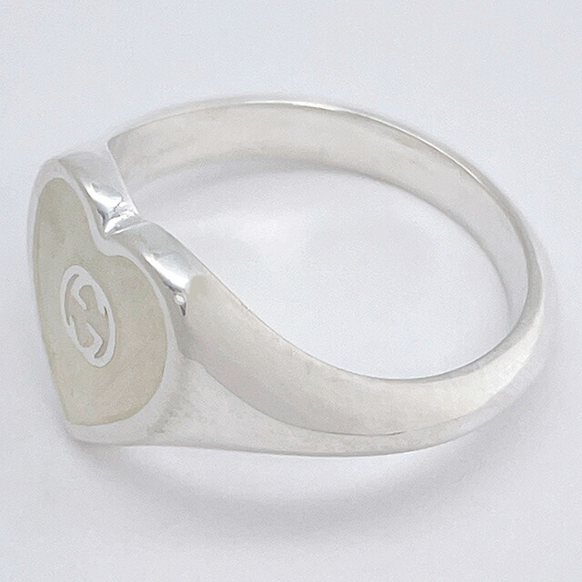 グッチ GUCCI 645544 J8410 1184 15号 インターロッキングG ハート