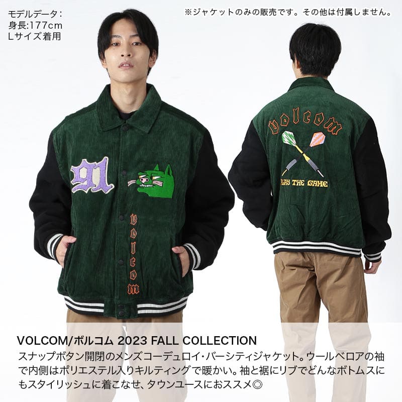倉庫一掃大SALE] VOLCOM/ボルコム メンズ スタジャン A1632310