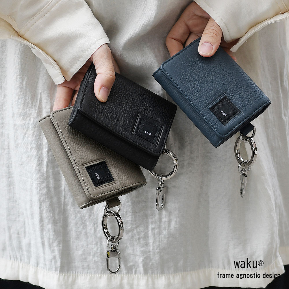 楽天市場】ミニ財布 三つ折り財布 レディース 本革 小銭入れあり お札