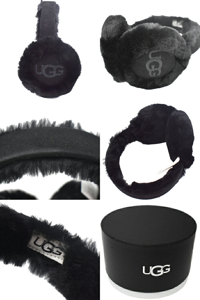 楽天市場】UGG アグ イヤーマフラー 全4色 EMBROIDERED LOGO EARMUFF