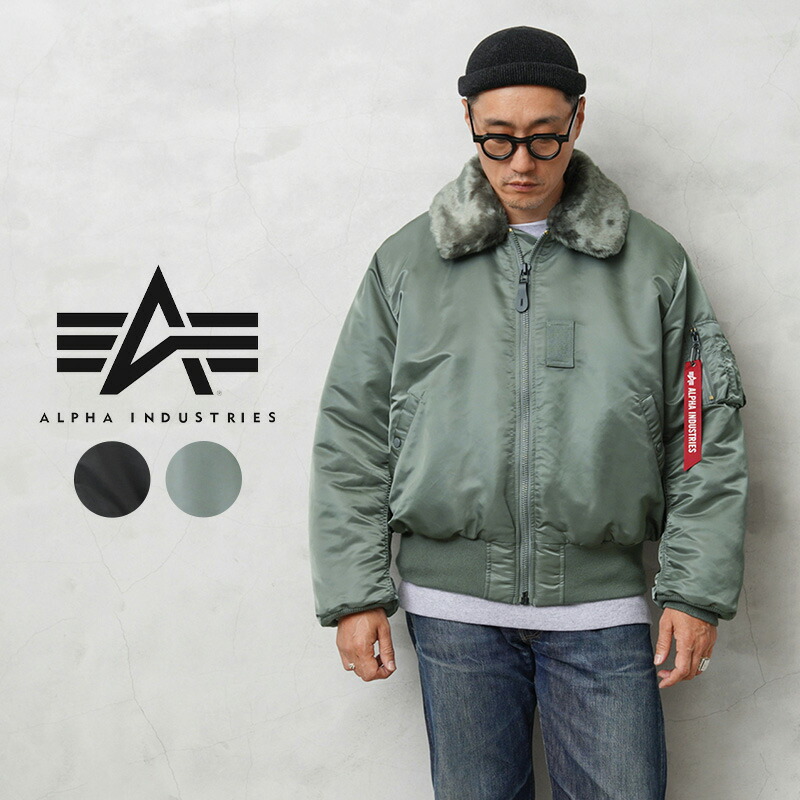 楽天市場】ALPHA アルファ TA0215 B-15 フライトジャケット DETACHABLE