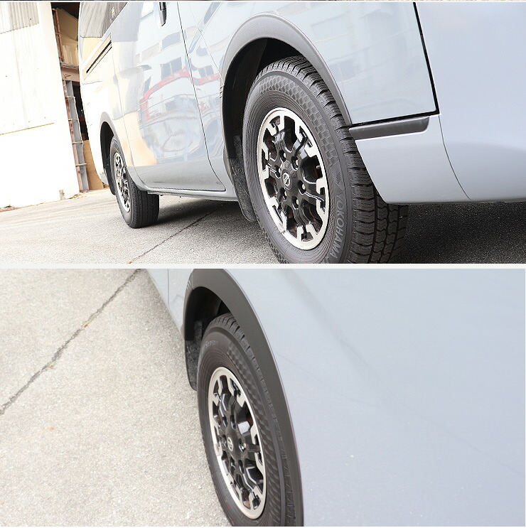 楽天市場】NV350 キャラバン E26 前期/後期 オーバーフェンダー 10mm