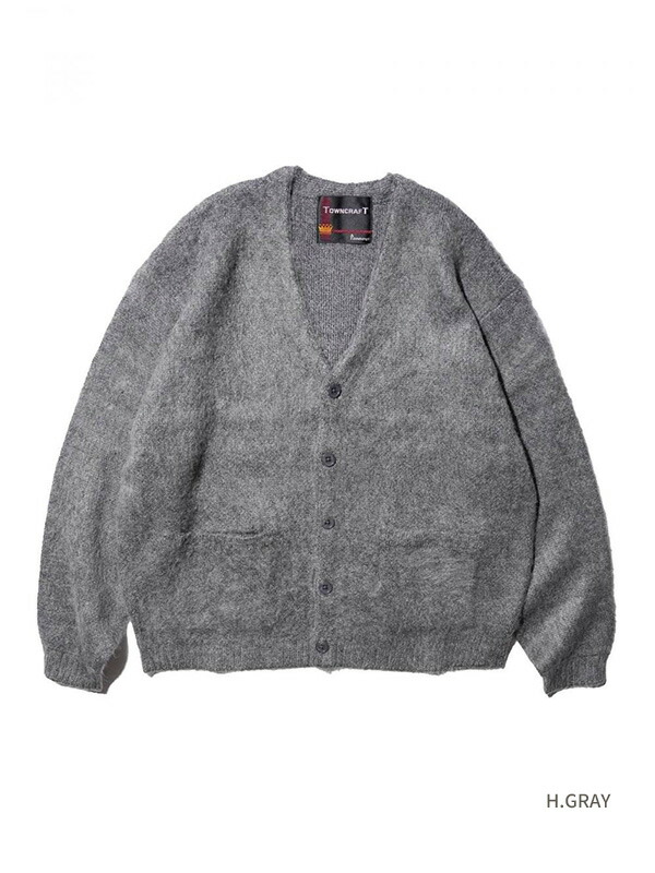 楽天市場】TOWNCRAFT タウン クラフト モヘア カーディガン モヘア調