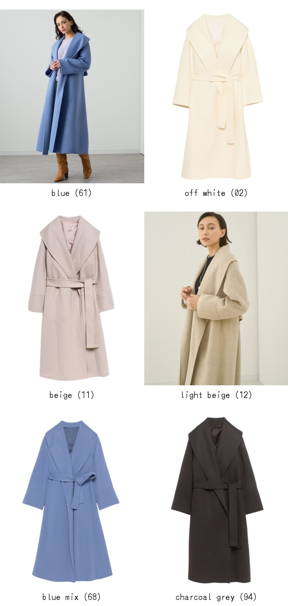 楽天市場】【SALE／30%OFF】シャルムビーバーショールカラーコート