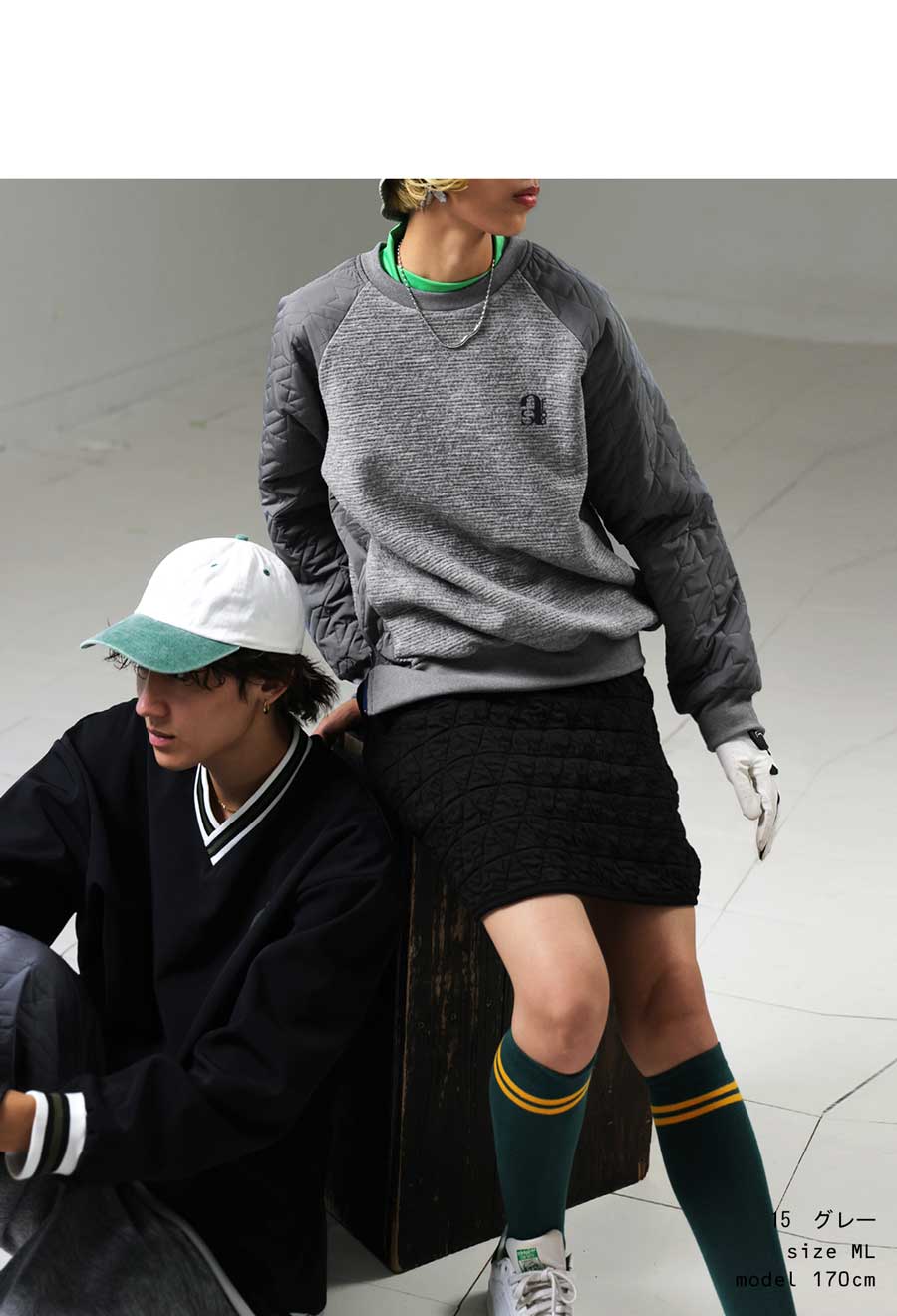 ANTIQUA GOLF×STCH トップス メンズ 送料無料・メール便不可 | ALL