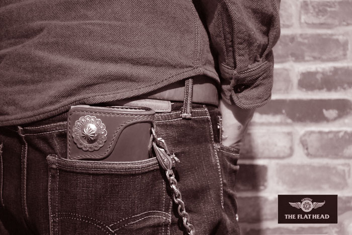 楽天市場】【THE FLAT HEAD 正規取扱店】【小銭ジッパー式】シルバー