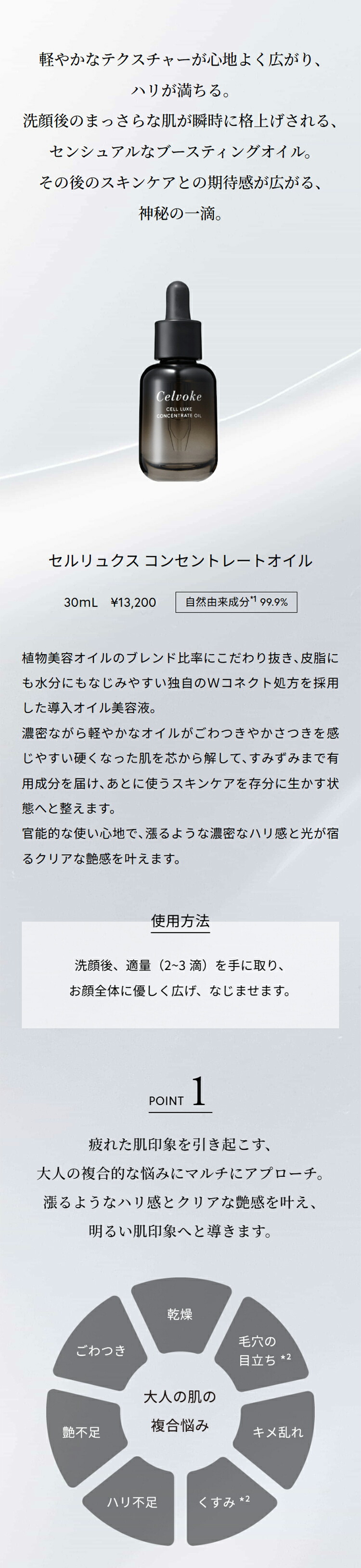 楽天市場】【Celvoke】セルリュクス コンセントレートオイル