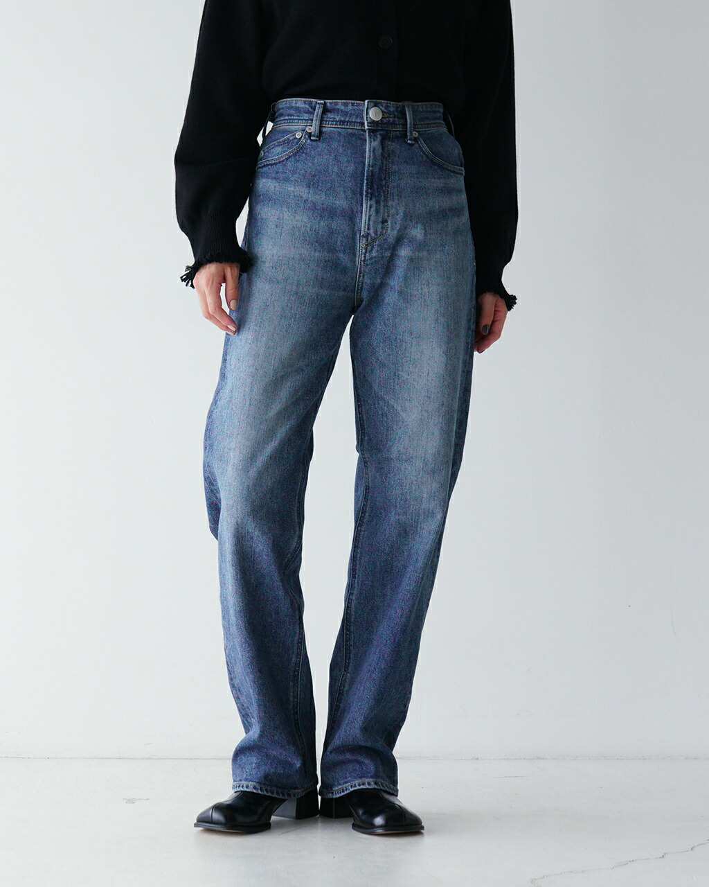 YANUK（ヤヌーク） YANUK LEA デニムパンツ LEA (BoysStraight) -VHB