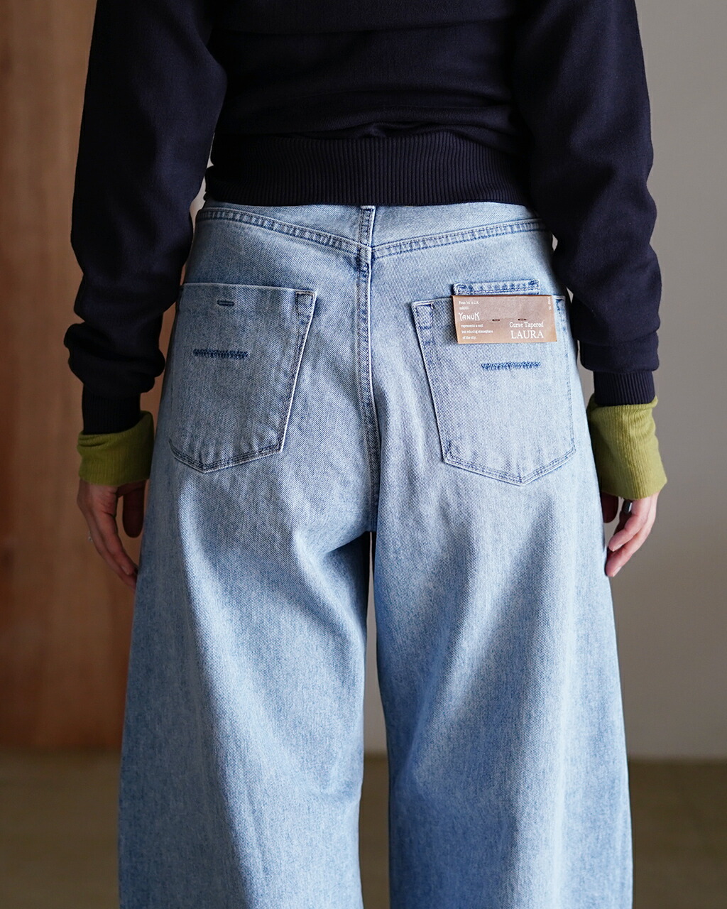 YANUK（ヤヌーク） 週末限定ポイント10倍 ローラ カーブテーパード CIC