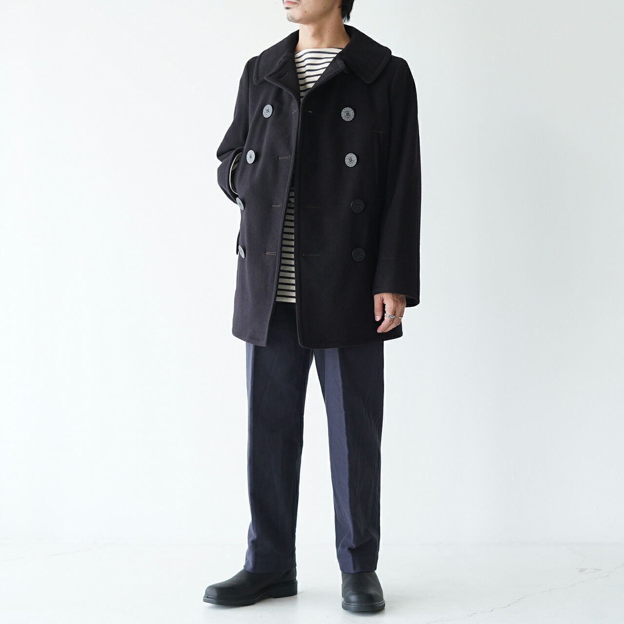 楽天市場】アナトミカ ANATOMICA ピーコート PEA COAT メンズ ウール
