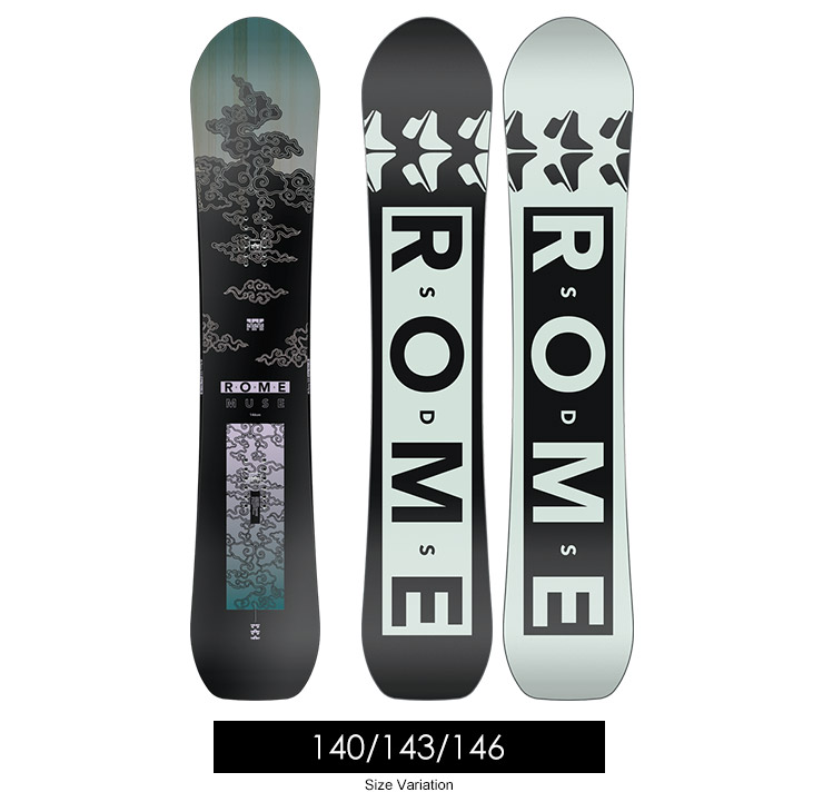 23-24 2024 ROME SDS ローム MUSE ミューズ スノーボード 板