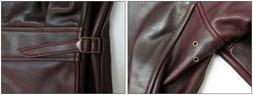 楽天市場】エアロレザー AERO LEATHER ライダースジャケット HALFBELT