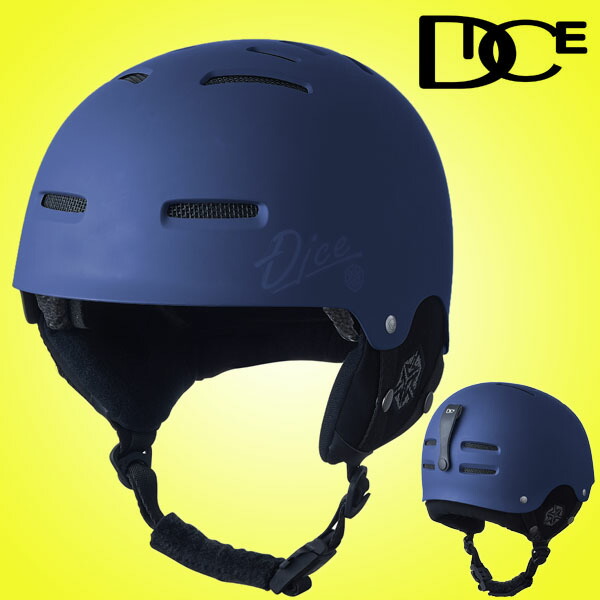 楽天市場】送料無料 ヘルメット DICE ダイス D6 SNOW HELMET メンズ