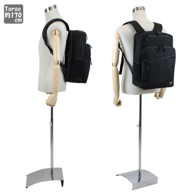 楽天市場】ポーター ハイブリッド デイパック 737-17808 10 ブラック