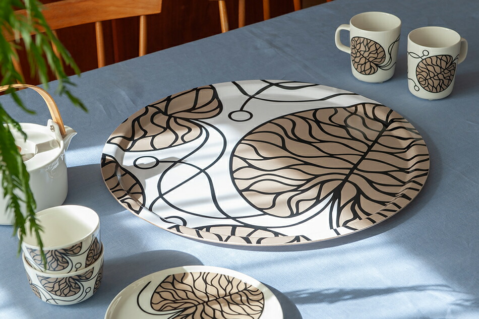 トレイ 46cm（マリメッコ／marimekko） フリーデザイン ｜ 北欧