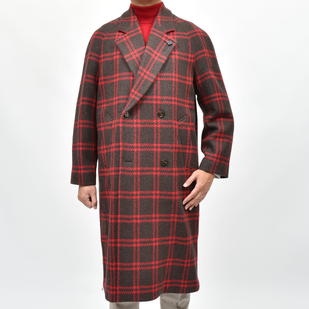 LARDINI（ラルディーニ）ブラッシュドウールライトツィードダブル