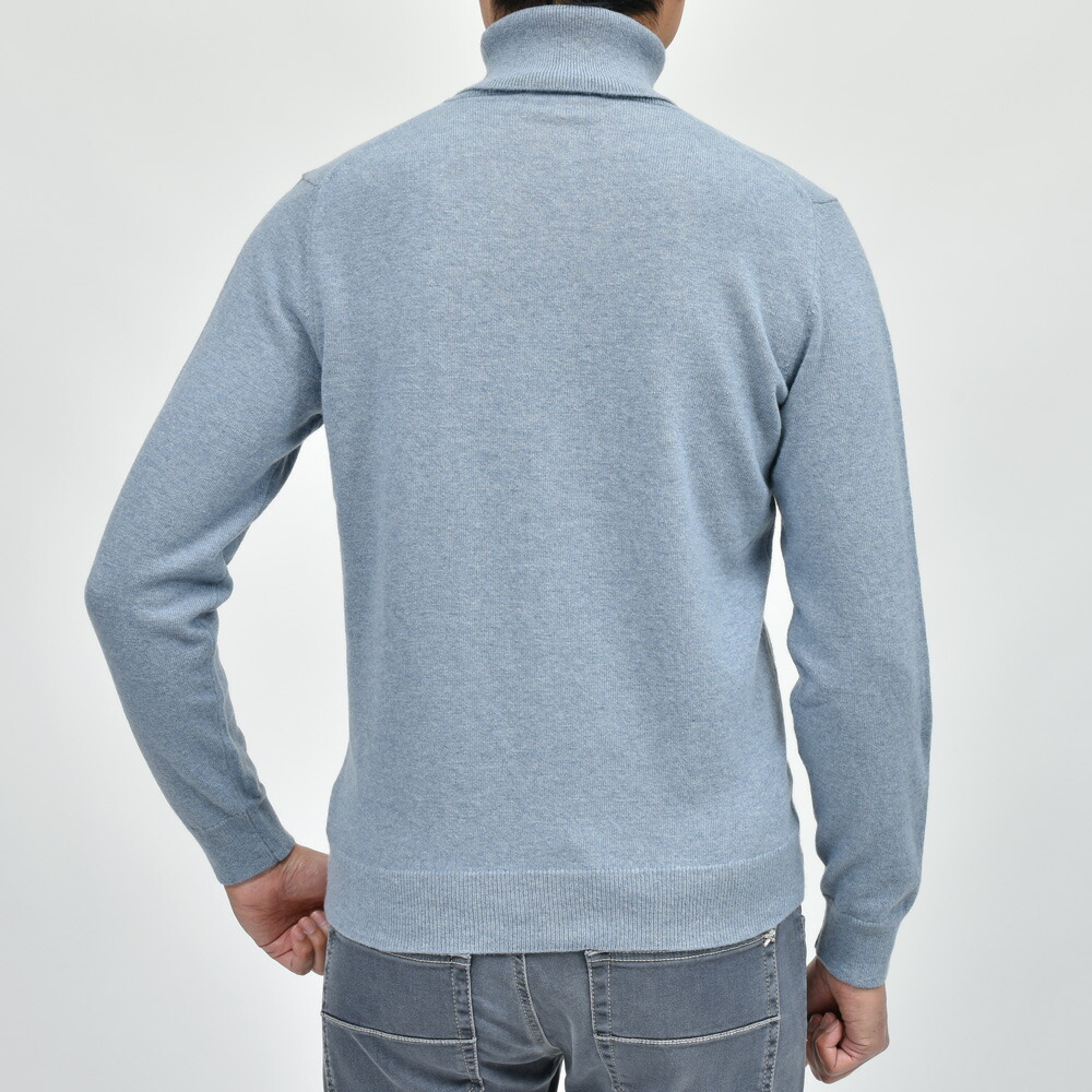 ZANONE（ザノーネ）ハイゲージウールカシミアタートルネックニット DV