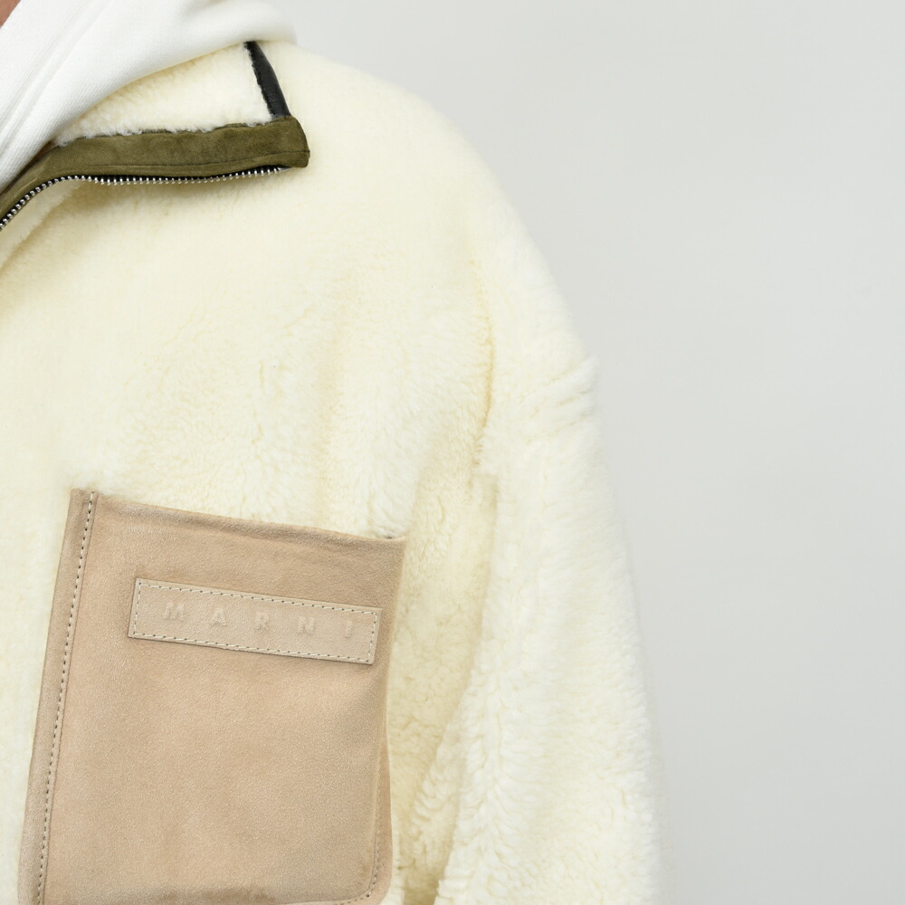MARNI（マルニ）ムートンブルゾン JUMY0087IQ ULM124 14252400138