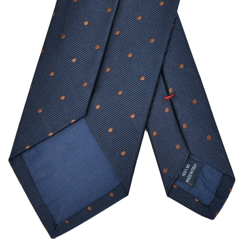 FRANCO BASSI（フランコ バッシ）シルクレップドットタイ 18252205082