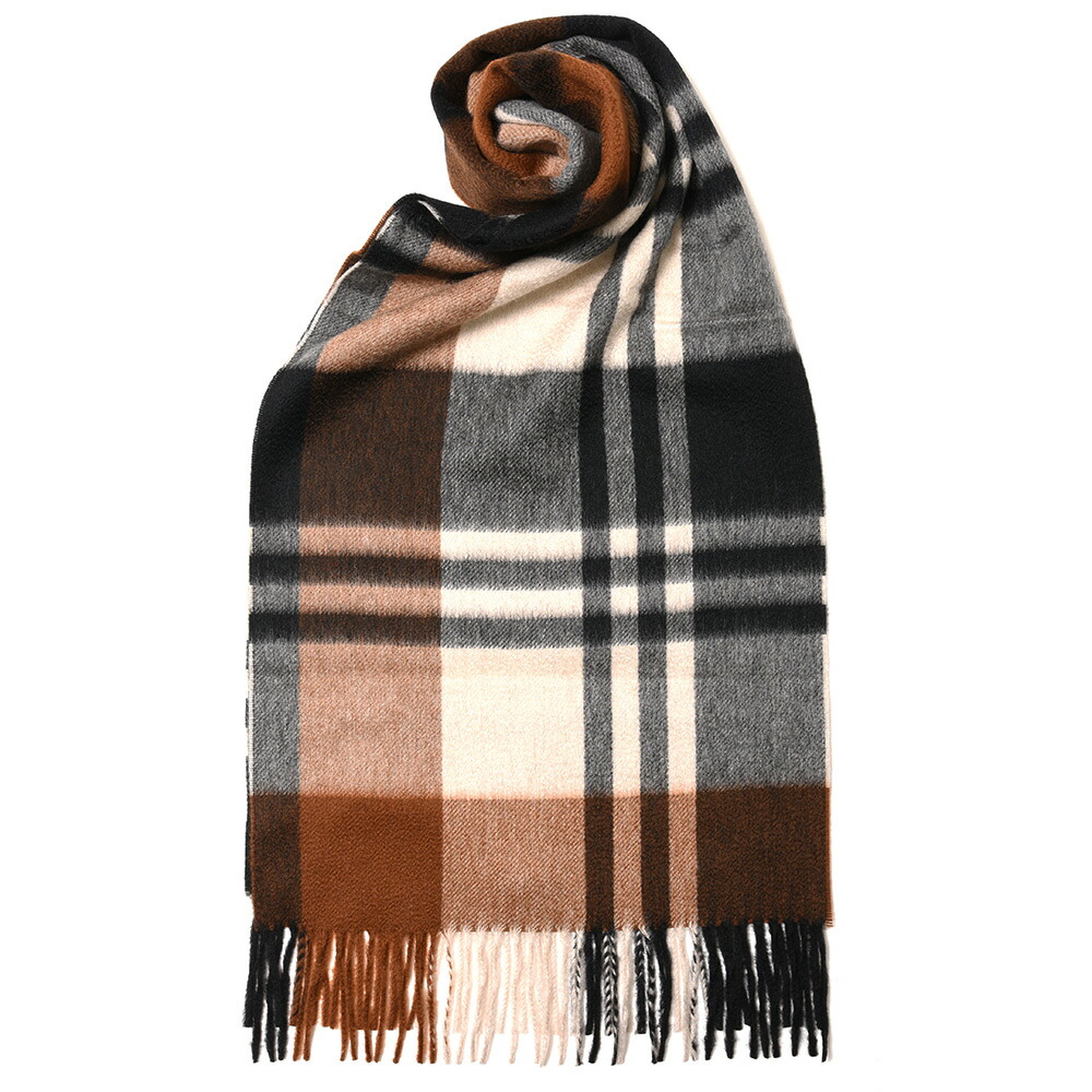 Joshua Ellis（ジョシュア エリス）カシミアタータンチェックマフラー