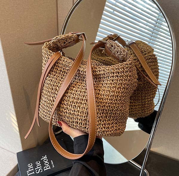 楽天市場】かごバッグ ショルダー 斜めがけ レディース ファスナー