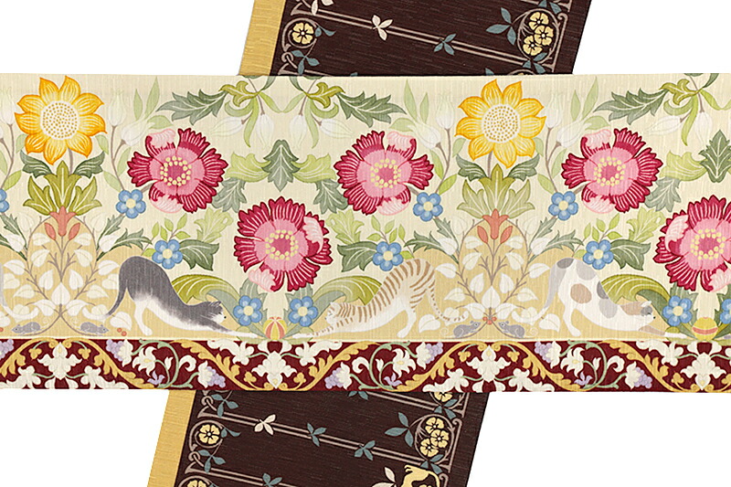 楽天市場】半幅帯 WA・KKA WAKKA ワッカ 「Cat's away」 リバーシブル