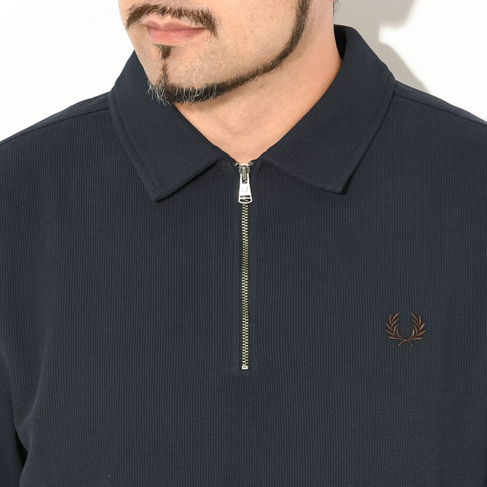 楽天市場】フレッドペリー FRED PERRY ポロシャツ 長袖 メンズ