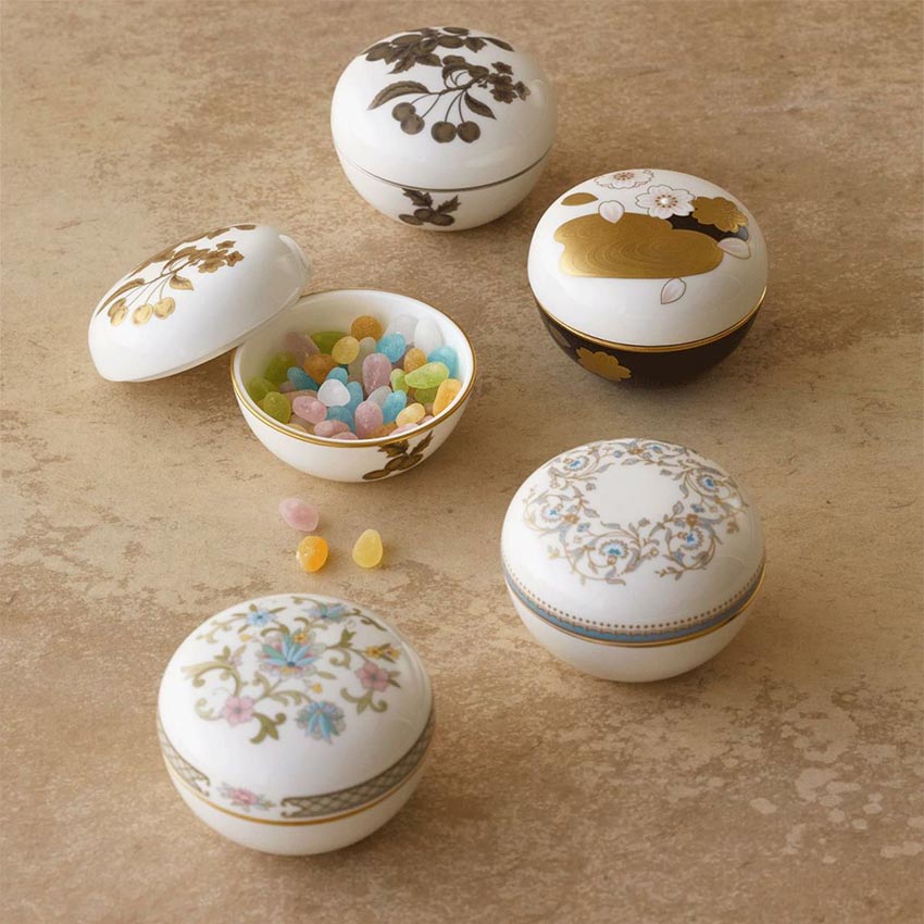 楽天市場】ノリタケ 銀の実 ボンボニエール 〈T54805/AC395〉 金平糖