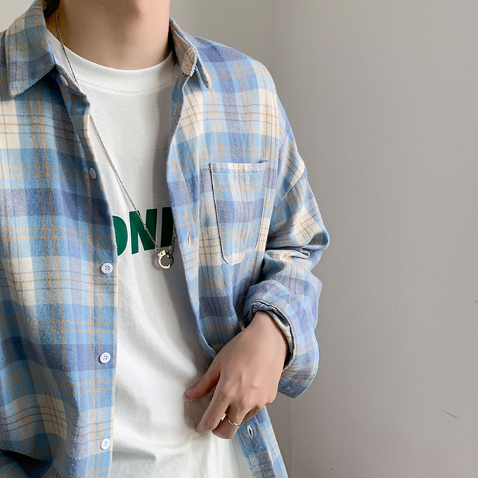 楽天市場】チェックシャツ メンズ 長袖シャツ チェック柄 シャツ