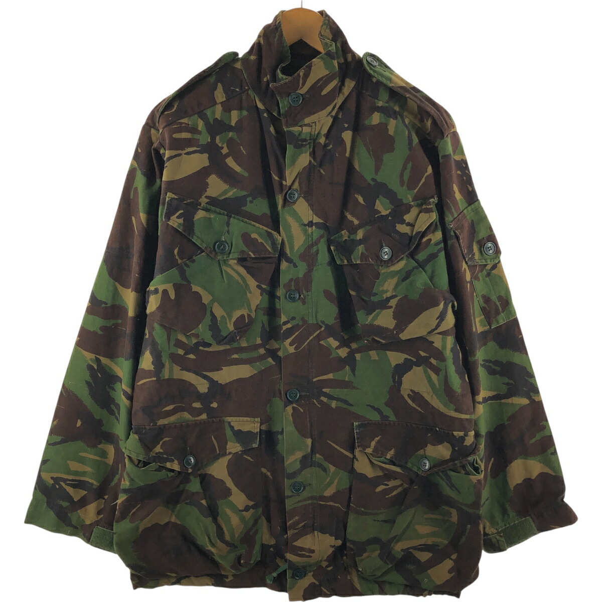 古着 イギリス軍 SMOCK COMBAT 迷彩柄 DPMカモ ミリタリー コンバット