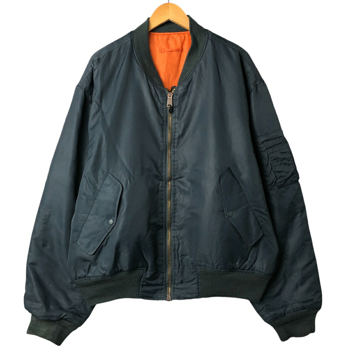 古着 民間品 ミルテック MIL-TEC MA-1タイプ 中綿入り ミリタリー