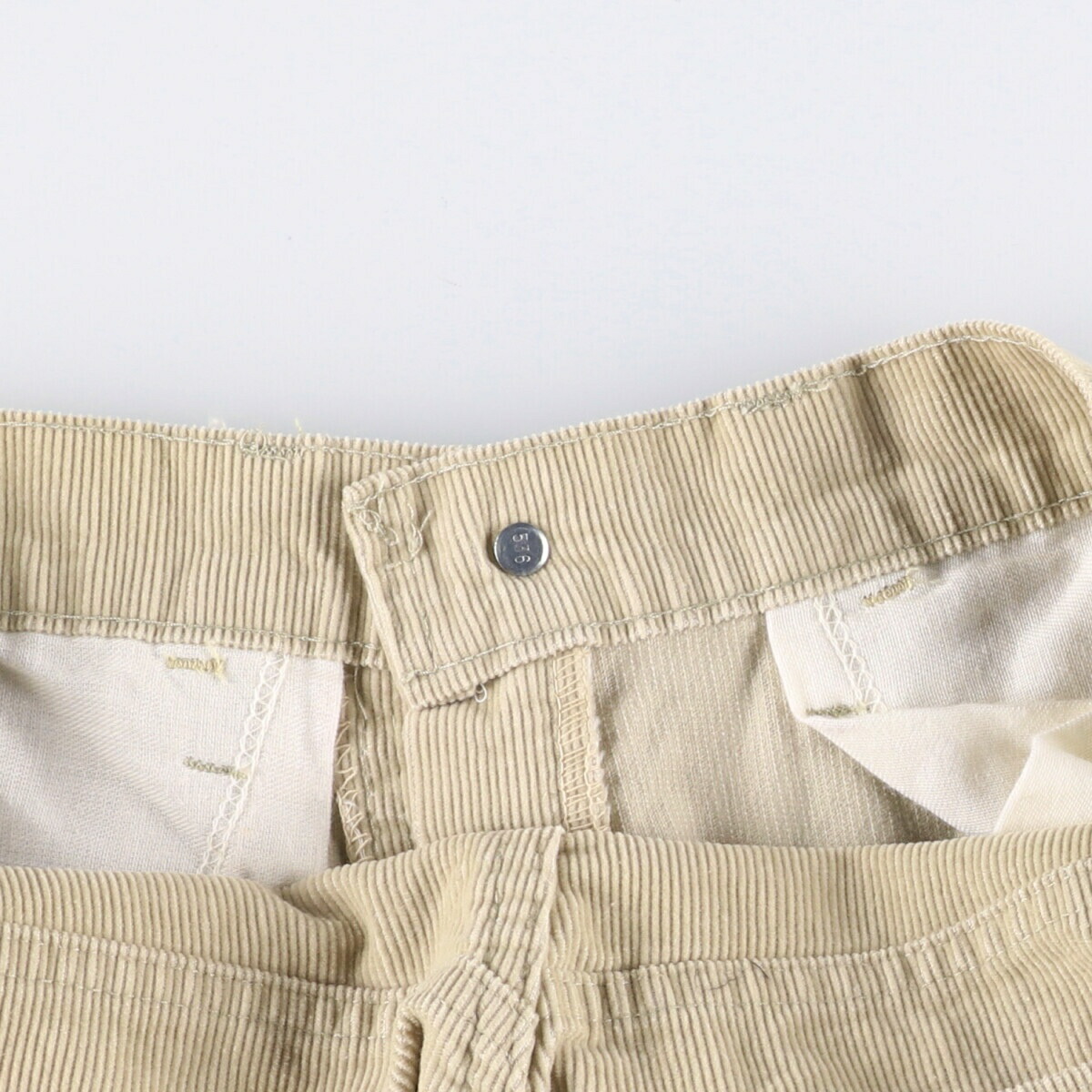古着 80年代 リーバイス Levis 519-1522 白タブ コーデュロイパンツ