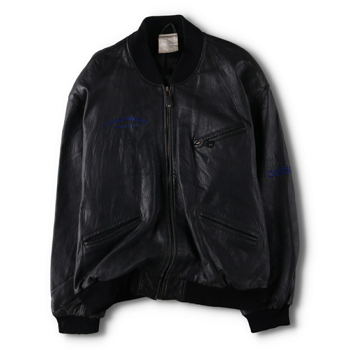 古着 80年代 アディダス adidas ロサンゼルスオリンピック レザー