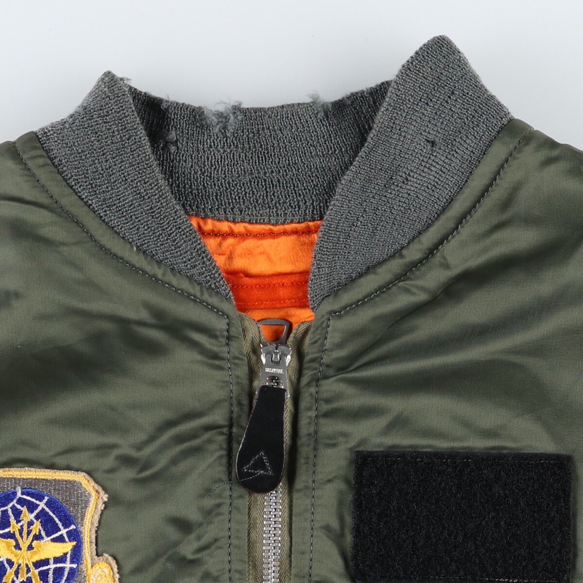 古着 70年代 米軍実品 L-2B ミリタリー フライトジャケット USA製