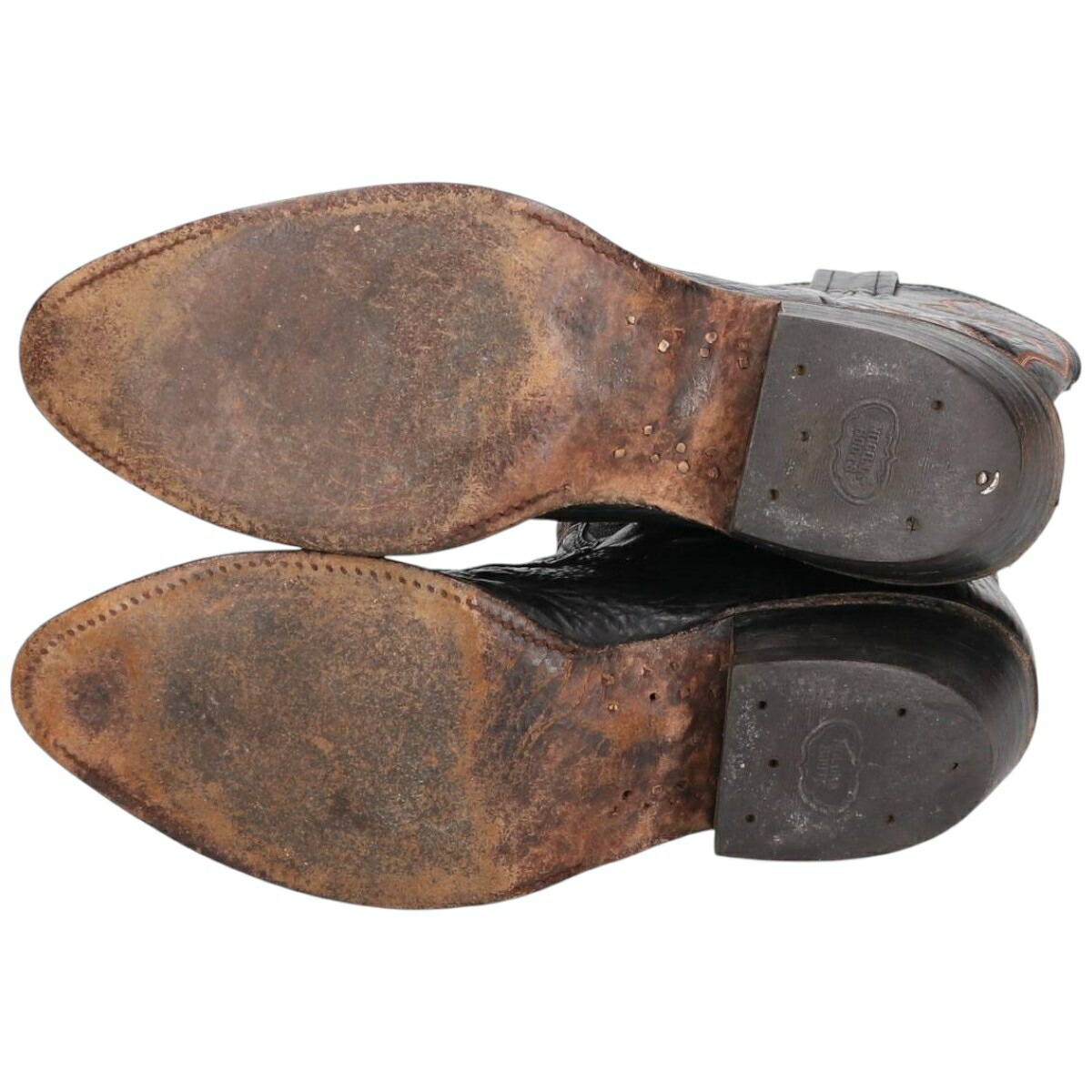 古着 ノコナブーツ Nocona Boots 総柄 ウエスタンブーツ USA製 8D