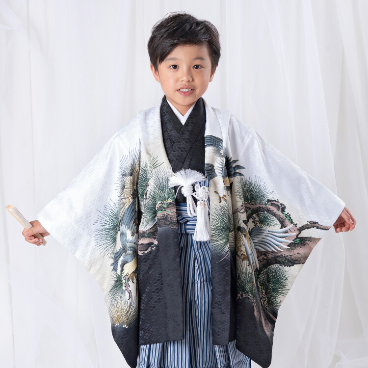 楽天市場】七五三 着物 5歳 羽織袴セット 男の子 10点フルセット