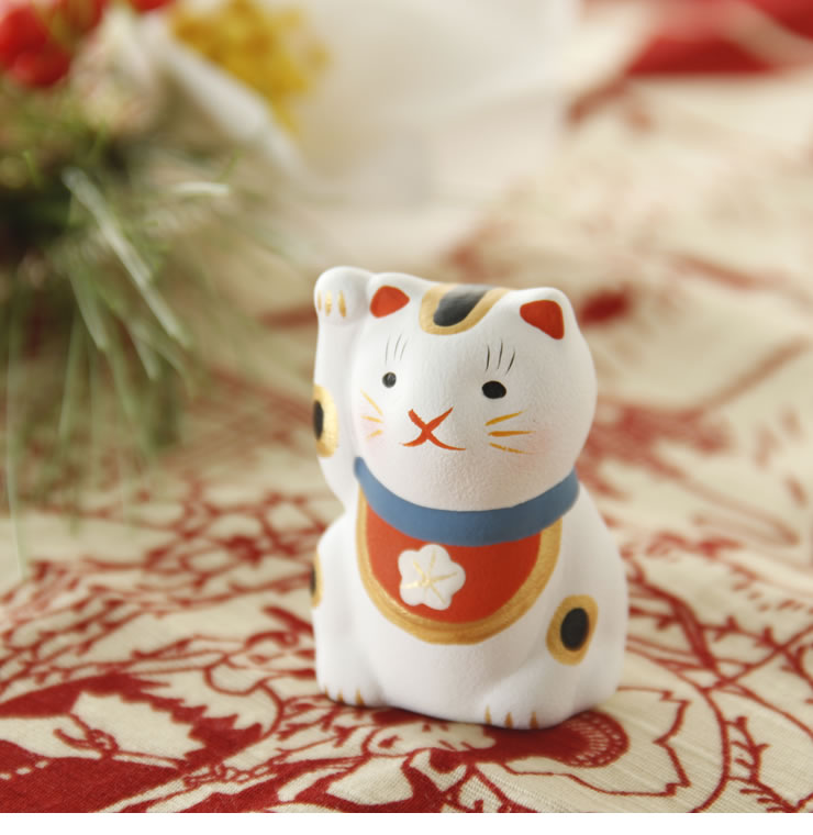 中川政七商店 福招き猫みくじ（1個）置き物 縁起 オーナメント・置物
