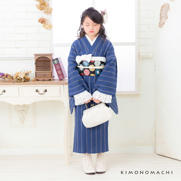楽天市場】【Prices down3】木綿着物 木綿 着物 女の子 こども 木綿