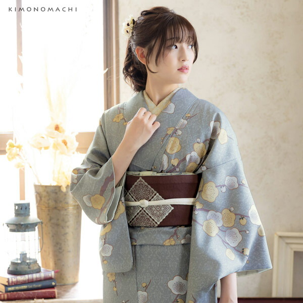 京袋帯 単品 数量限定 KIMONOMACHI オリジナル「焦茶色 スクエアレース