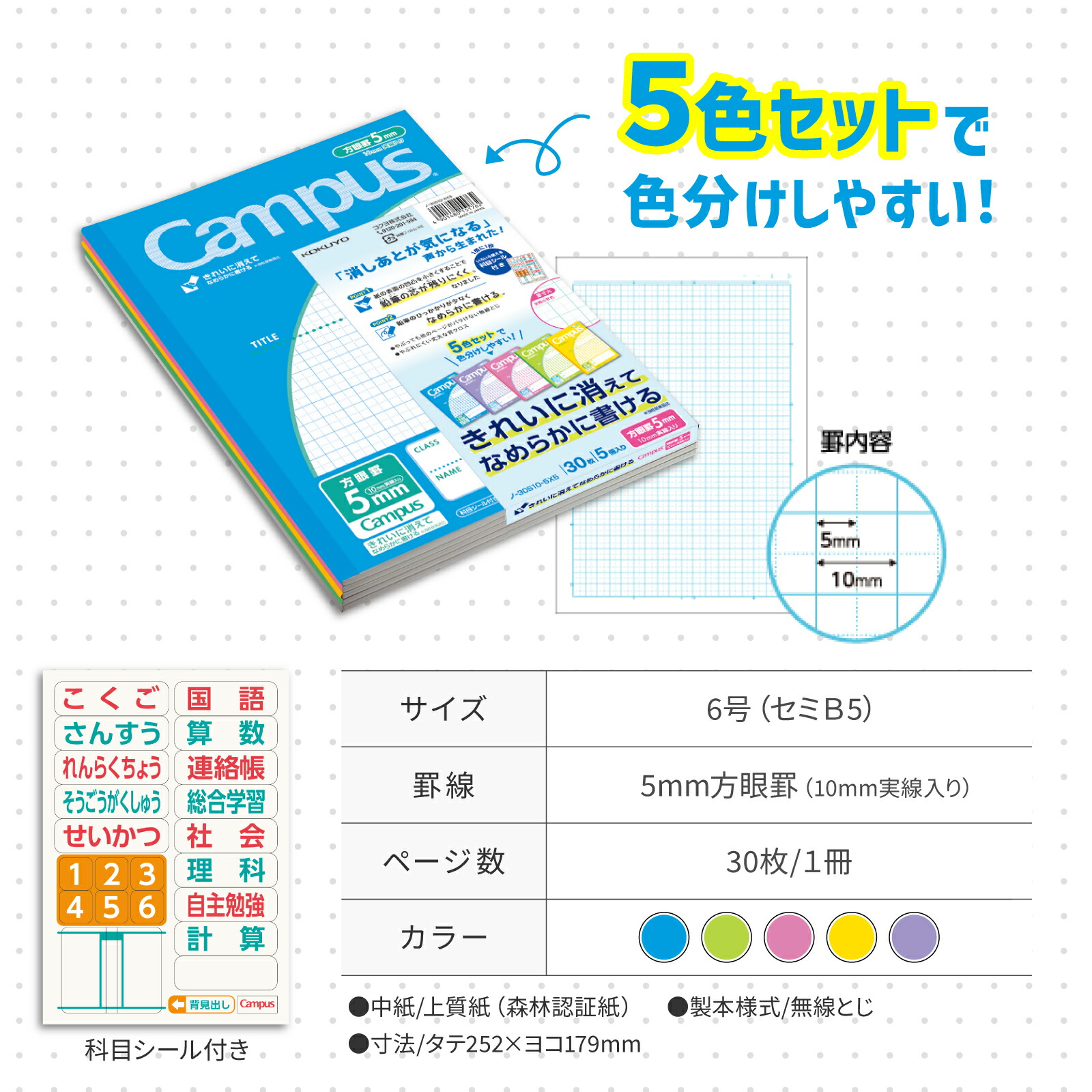 楽天市場】送料込165円 /冊 スーパーセール中P15倍！【コクヨ 公式