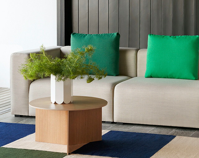 お取り寄せ】HAY (ヘイ) Slit Table Wood スリットテーブル Round XL