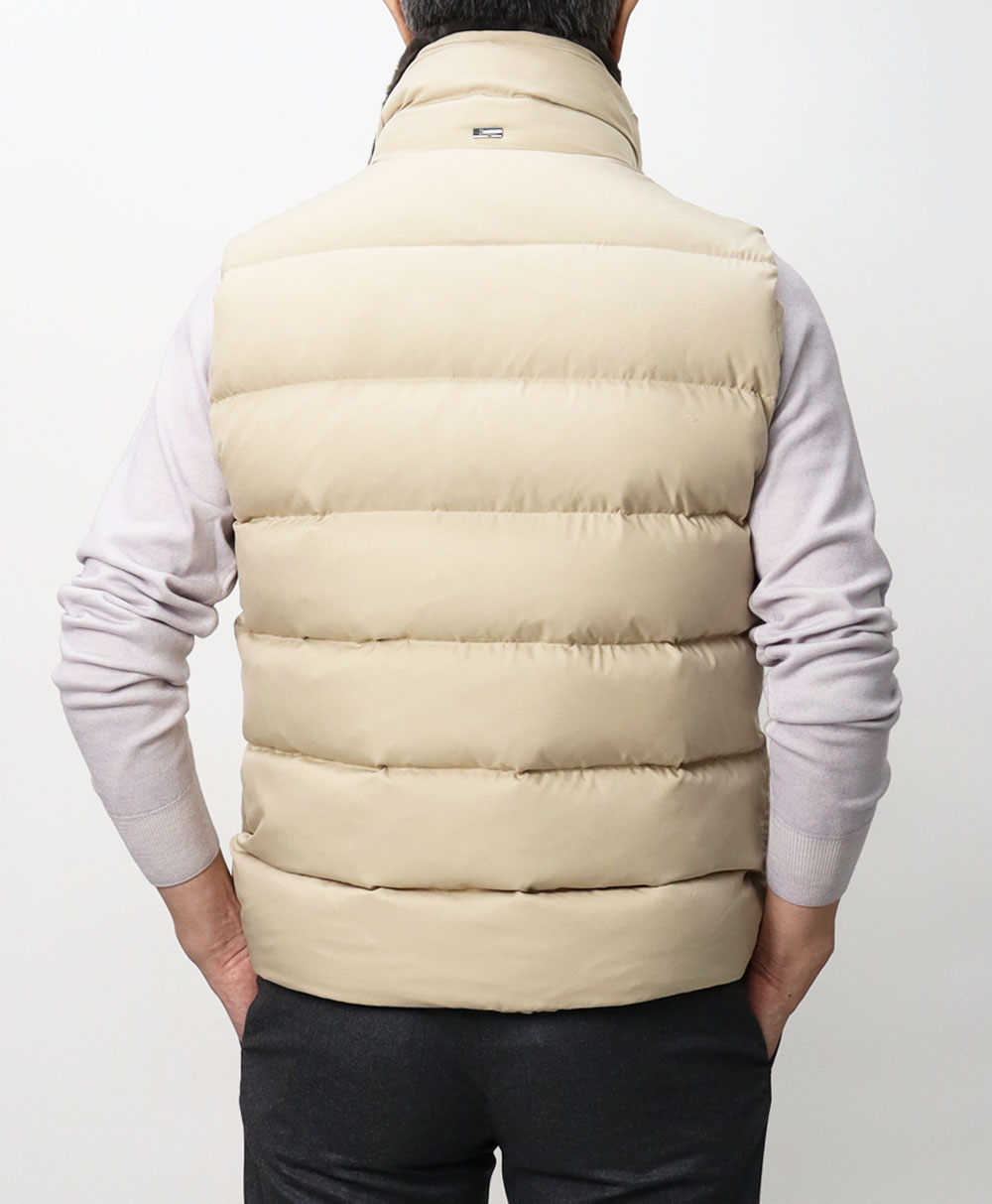 ヘルノ / HERNO / ダウンベスト / ポーラテック / POLAR-TECH / 襟