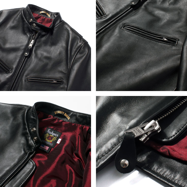 楽天市場】【ポイント10倍】Schott ショット シングルライダース 641XX