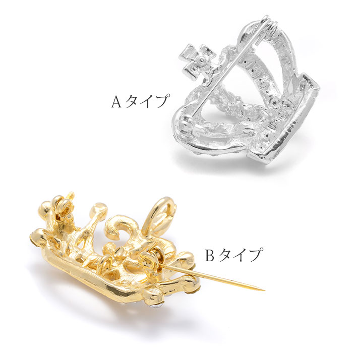 楽天市場】【期間限定60%OFF！】 ブローチ 王冠 クラウン キング