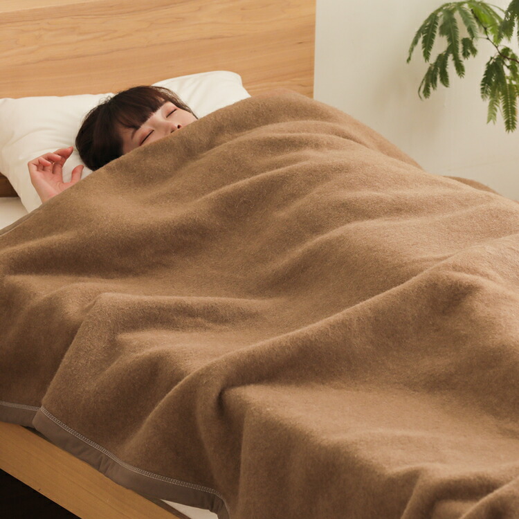 楽天市場】日本製 キャメル100％ あったか毛布 シングル 140×200