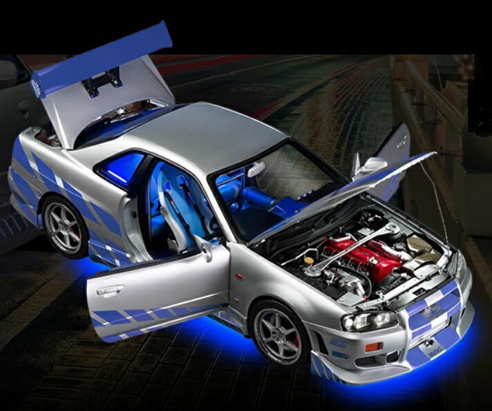 GT-R(R34) ディアゴスティーニ デアゴスティーニ ワイルドスピード デアゴスティーニ、週刊「ワイルド・スピード 日産スカイラインGT-R